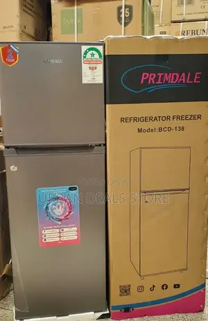 The Primdale 138 Litres Large Capacity Double Door Refrigerator