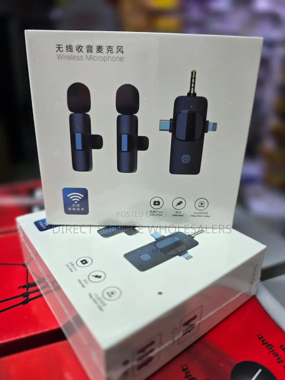 Universal Wireless Lapel Microphone