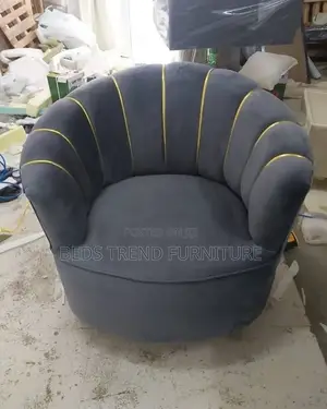 Midnight Shell Accent Chair