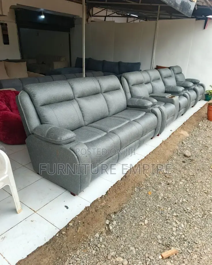 Upholstered Sofa Set