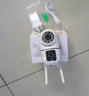 ~~ Wall Mounted Dual Lens Smart Home Baby Monitor Wifi Security Camera