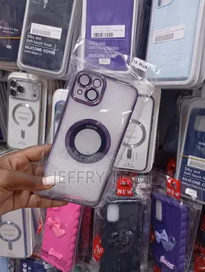 Brand Magnetic Silicone Phone Case Compatible With iPhone Models.