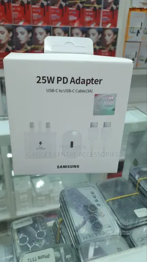 25w Samsung Pd Adapter, Usb-C to Usb Complete