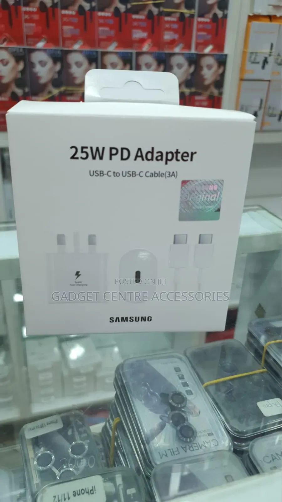 25w Samsung Pd Adapter, Usb-C to Usb Complete