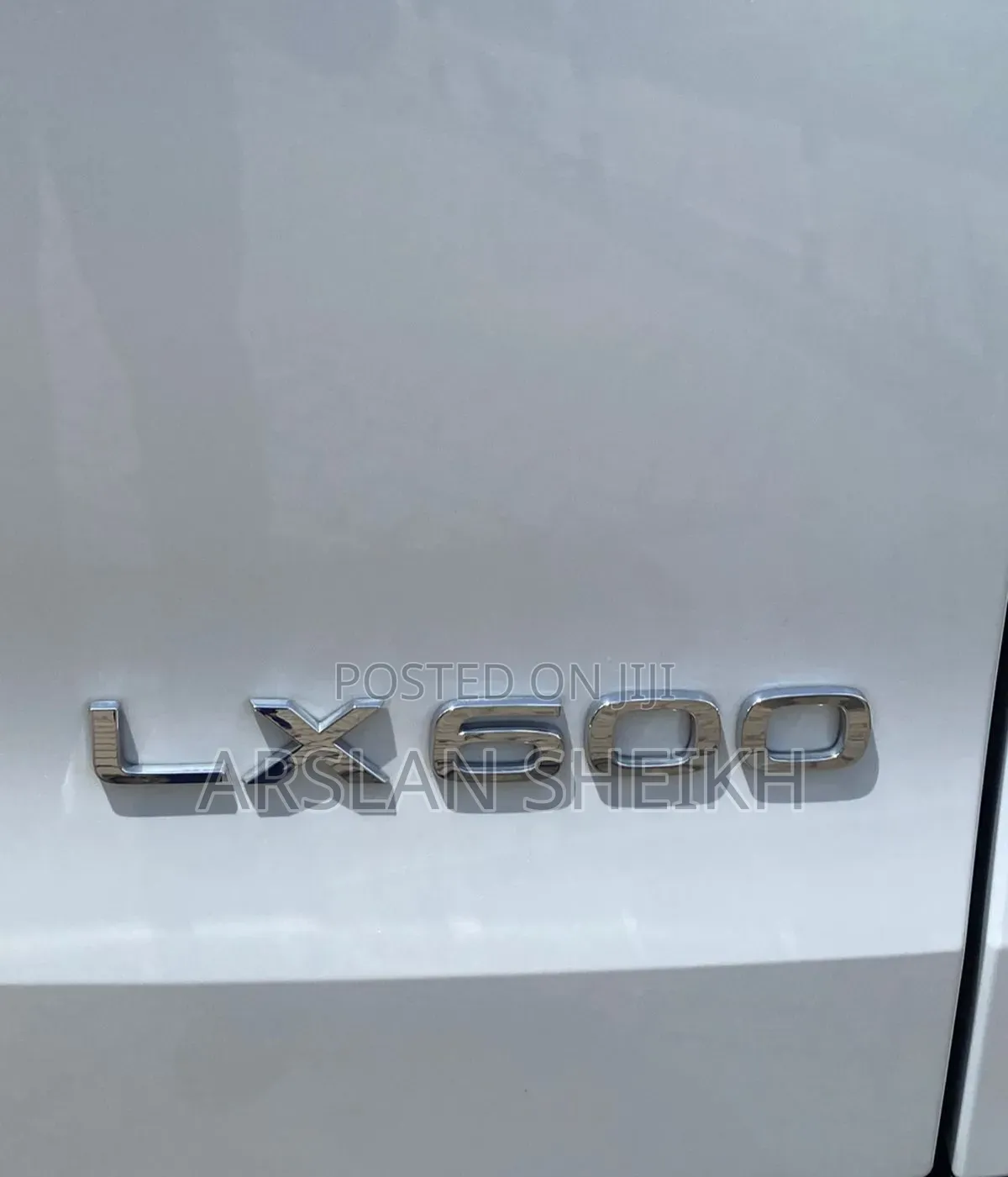 Lexus LX 600 2022 White
