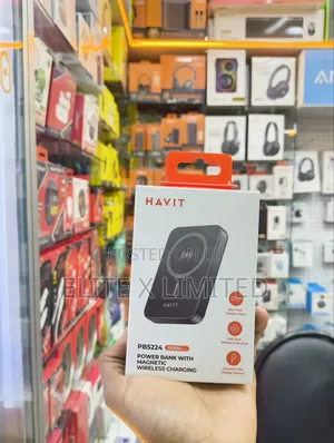 Havit Powerbank With Magnetic Wireless Charging