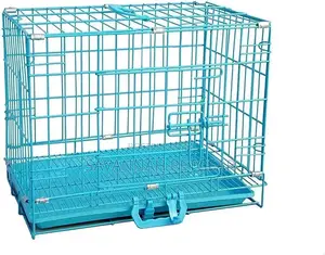 Heavy Duty Folding Metal Kennel for Large Size Dogs (L- 85*60*70cm)