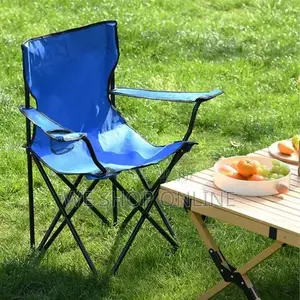 Outdoor Camping Chair Metallic Frame Waterproof