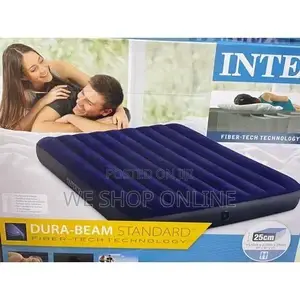 Intex Camping/ Air Bed/ Air Mattress With Pump