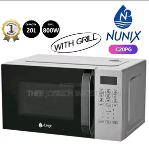 20 Litres Nunix Digital Microwave With Grill at 9500 Model :C20pg