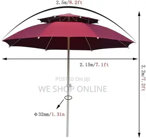 Garden Patio Umbrella 2.2m,