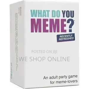 What Do You Meme? Party Drinking Card Games