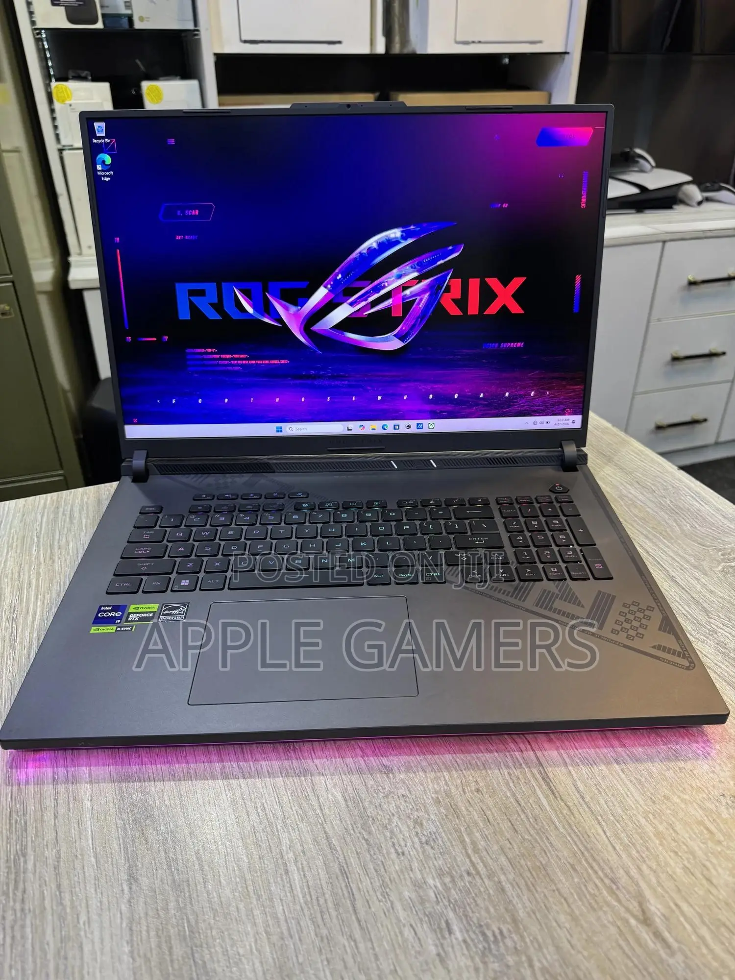 Laptop Asus ROG Strix G17 32GB Intel Core i9 SSD 1T