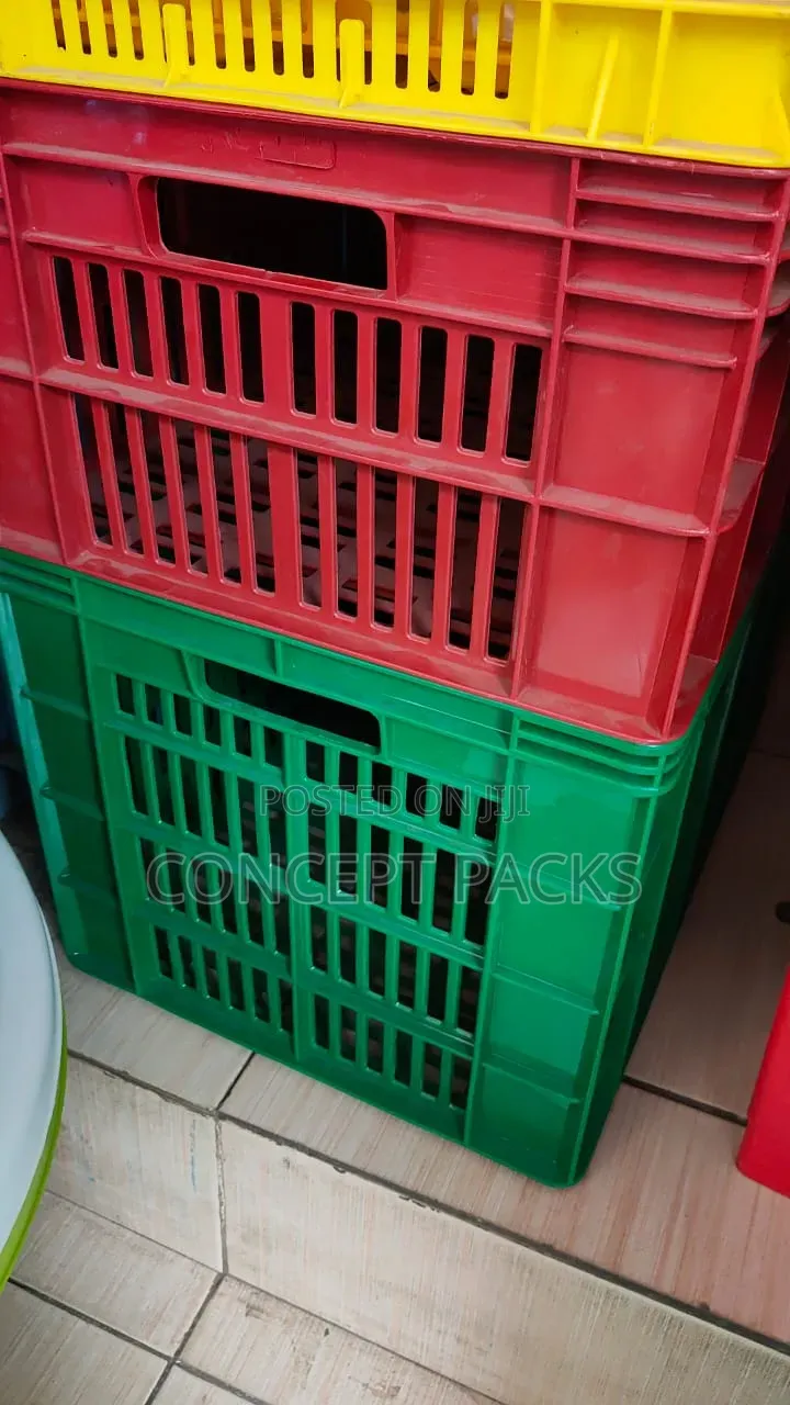 Extra Large Heavy Duty Plastic Crate.