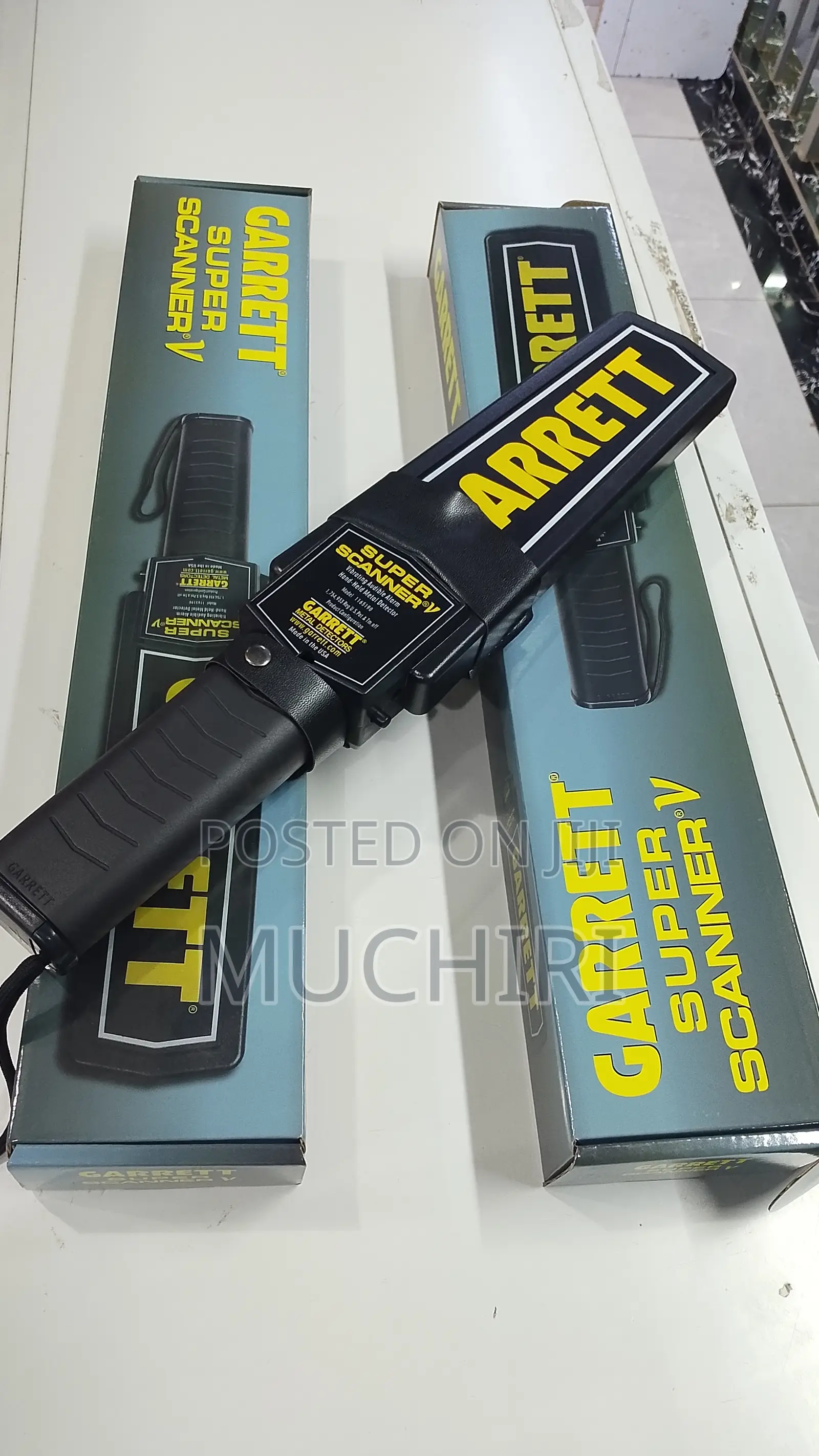 Handheld Metal Garrets Scanner Available!