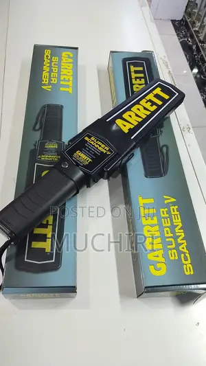 Handheld Metal Garrets Scanner Available!