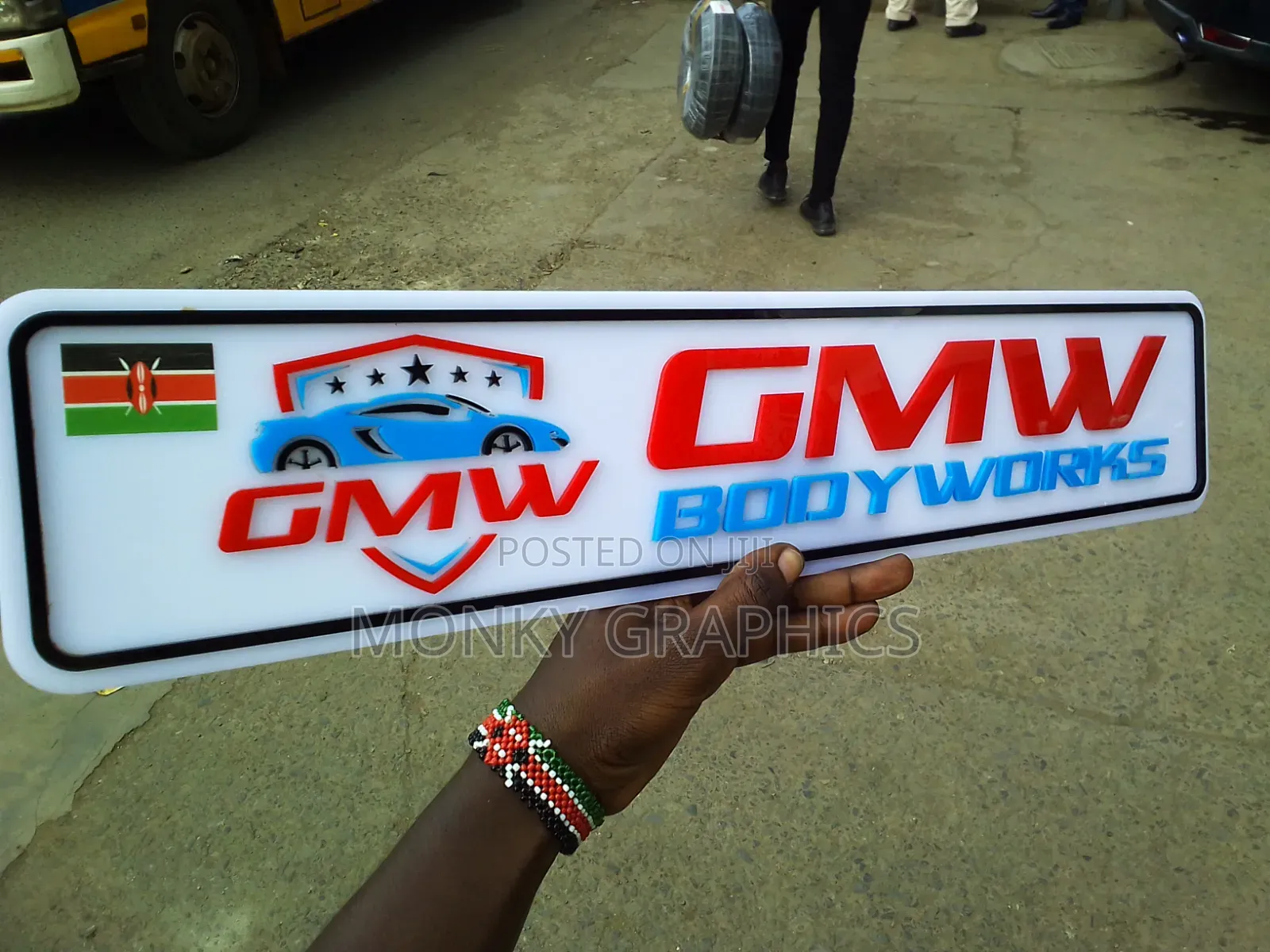Customized 2d Perspex Nameplate/Numberplates