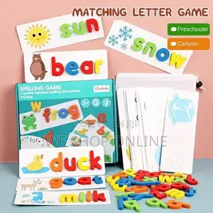Educational Cognitive Alphabet Spelling Game for Kids
