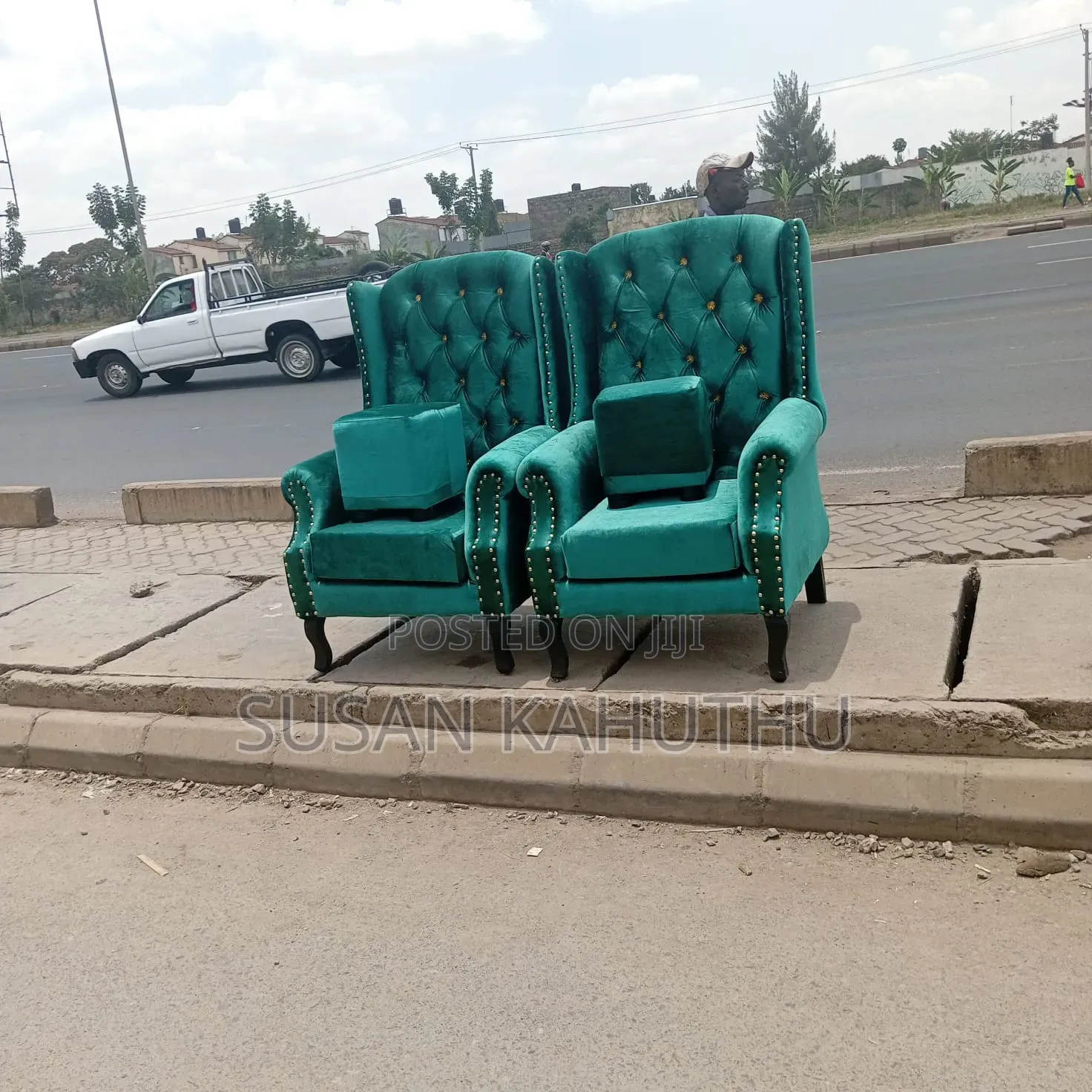 Green King Size Seats