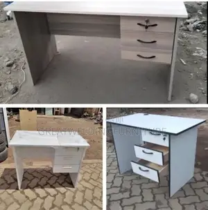 White Clerical Office Desk