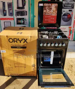 Oryx Standing Cooker 50x60 3gas 1electric With Electric Oven