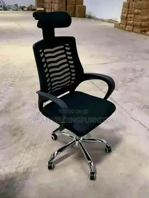 Ergonomic Swivel Headrest Office Chair