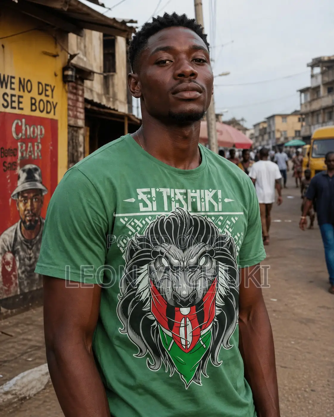 Sitishiki Kenyan Theme T-Shirt