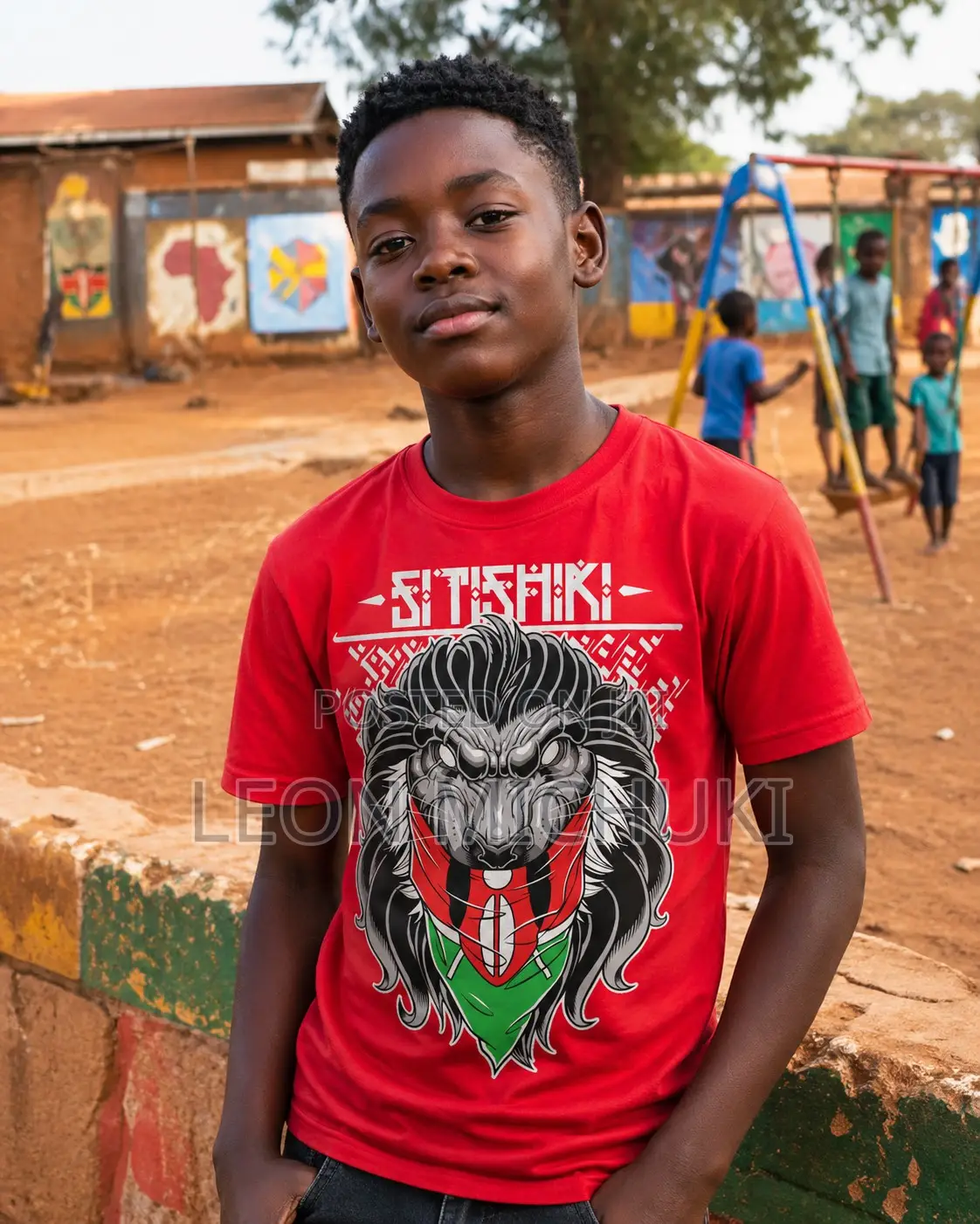 Sitishiki Kenyan Theme T-Shirt