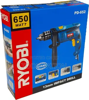 Drill 13mm 650w Impact Drill Pd- 652