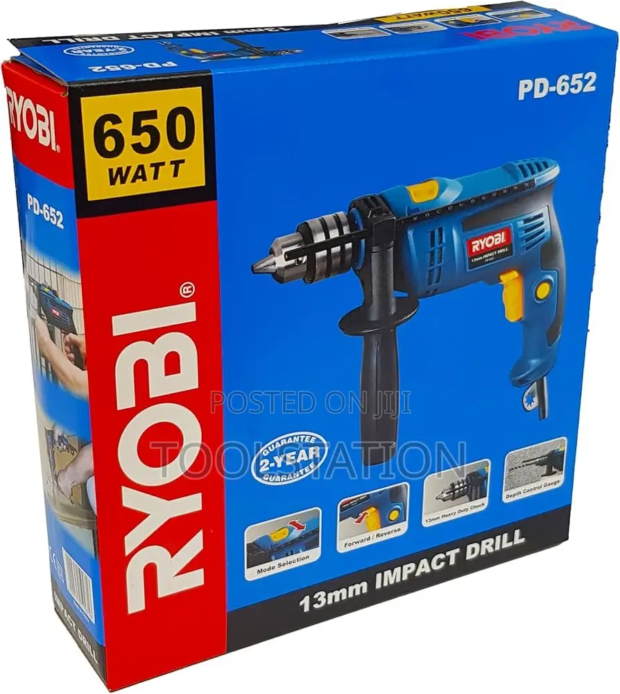 Drill 13mm 650w Impact Drill Pd- 652
