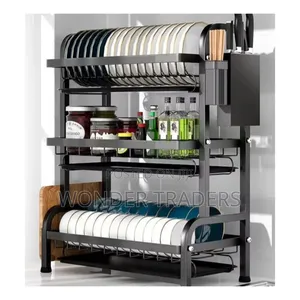 Dish Rack 3 Layer Advanced 
Black
Advanced Heavy