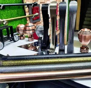 Measure Right, Install Right, Heavy Duty Powder Coated Curtain Rods