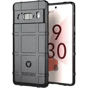 Pixel 6 Pro,Rugged Shield Slim Phone Case With Heavy Duty Shockproof M
