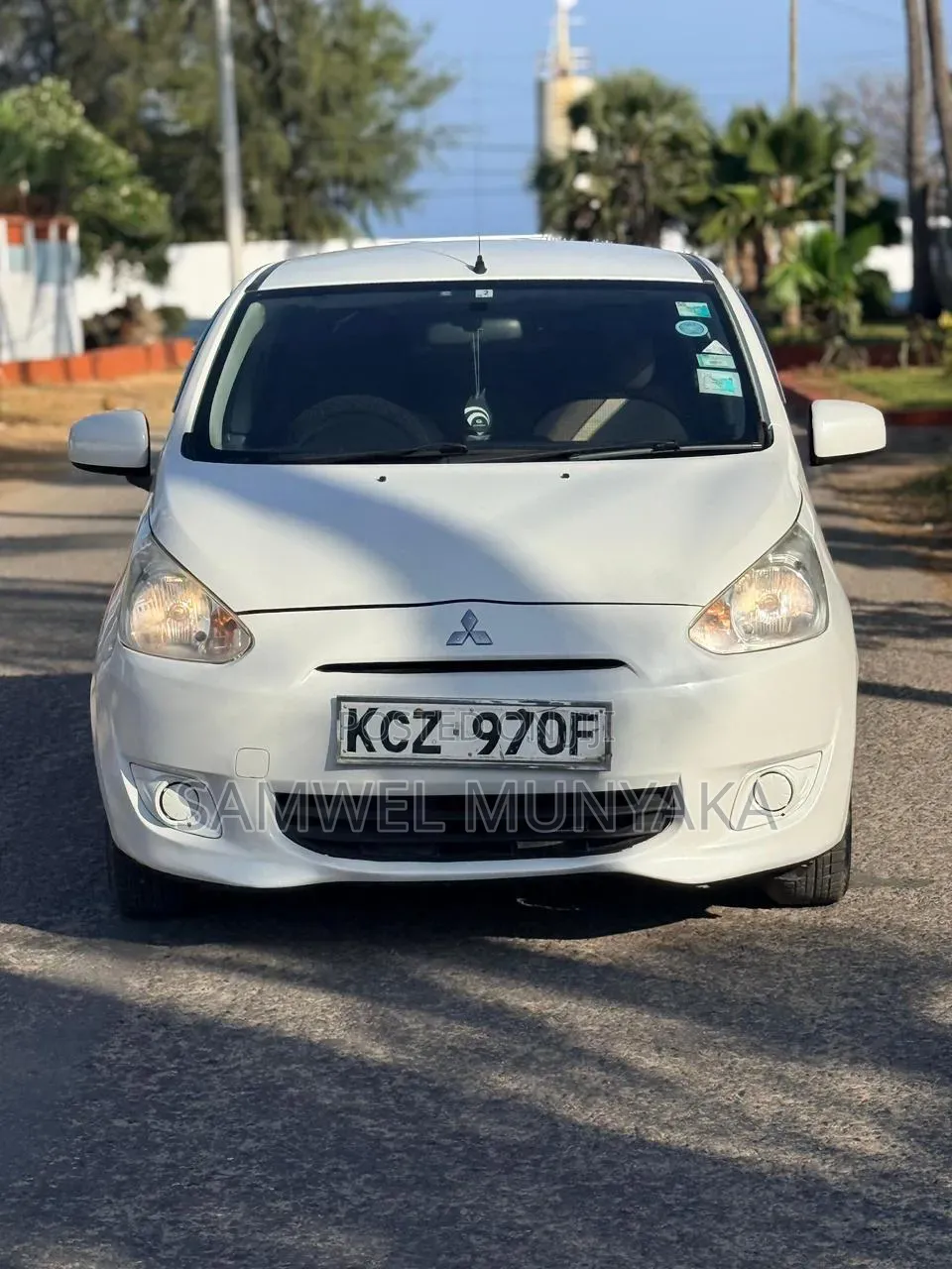 Mitsubishi Mirage 2013 White