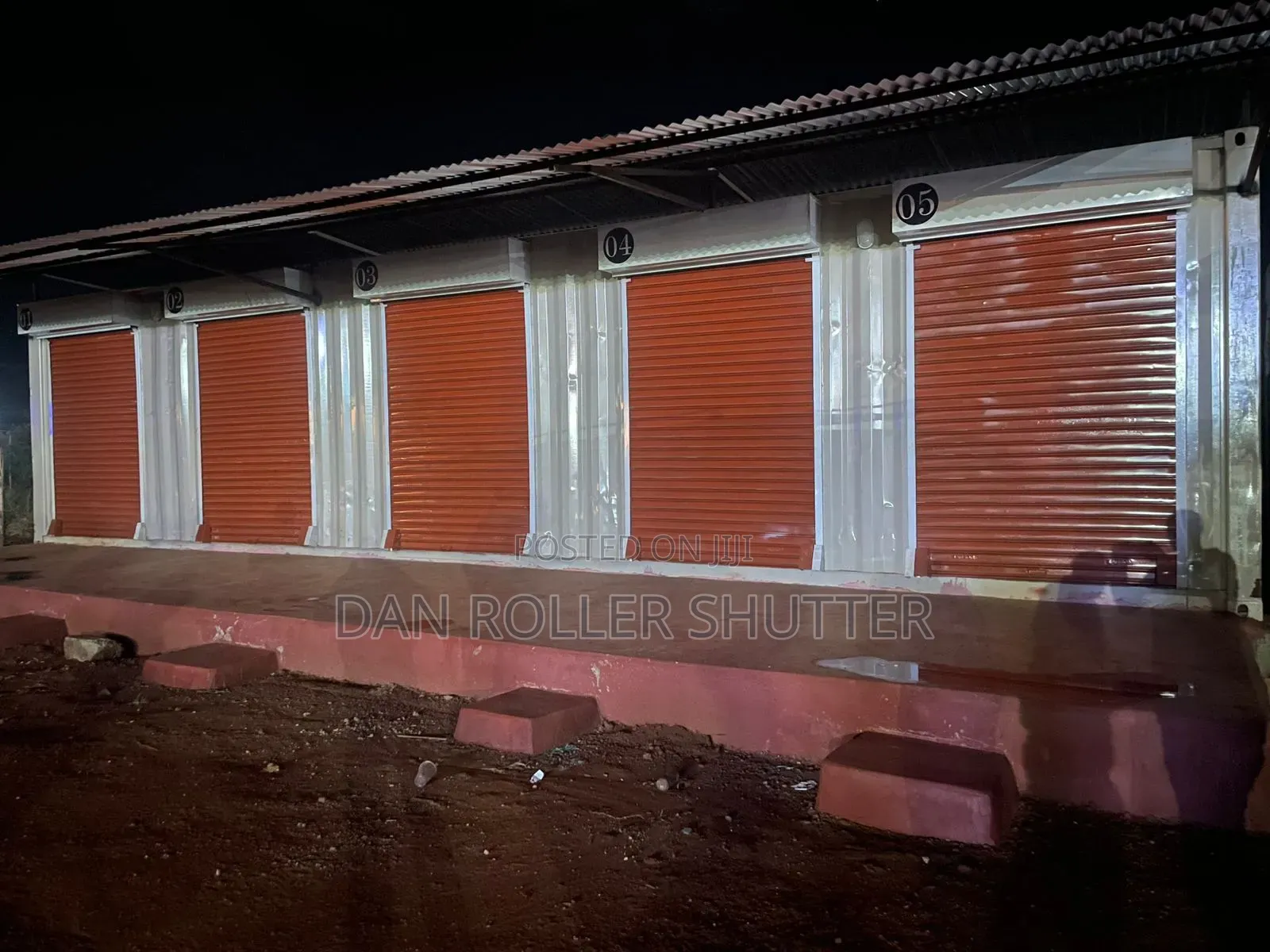 Manual Rolling Warehouse Door