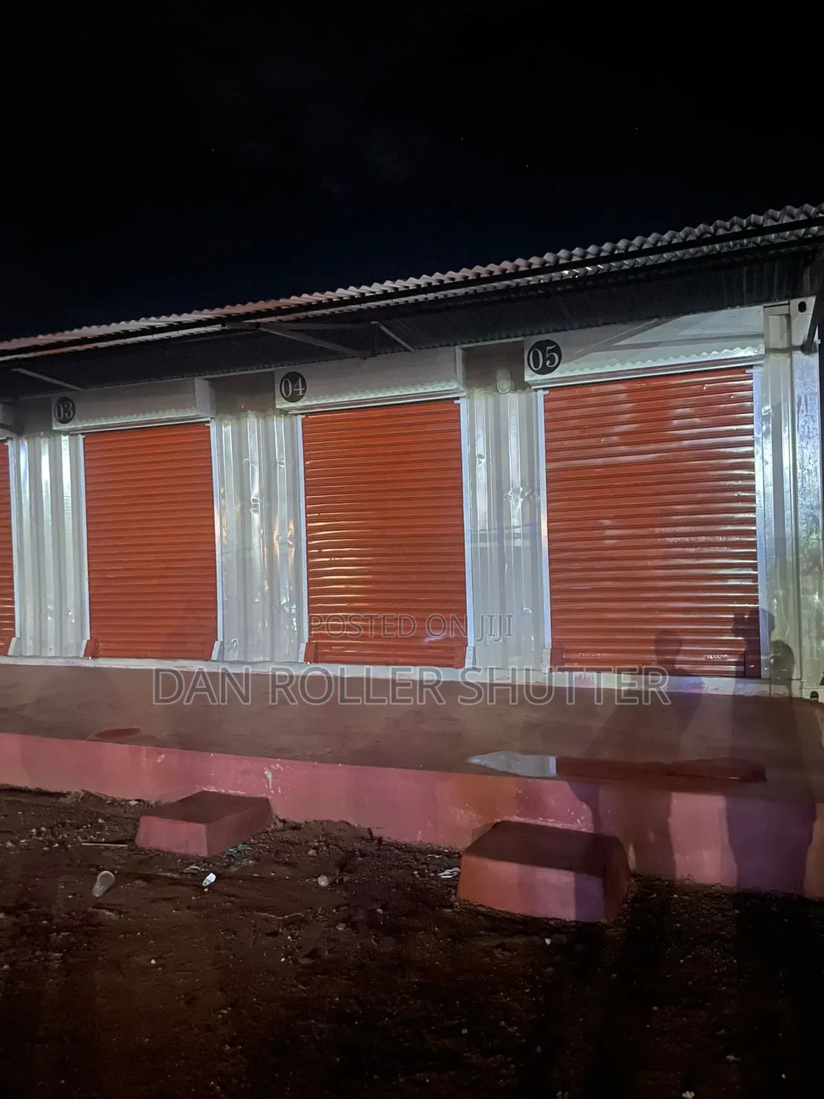 Manual Rolling Warehouse Door