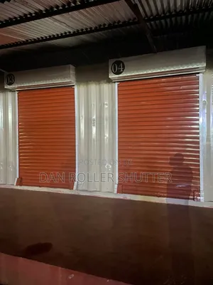Secure Steel Shop Shutter