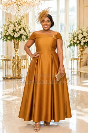 Classic Satin Maxi Dress
