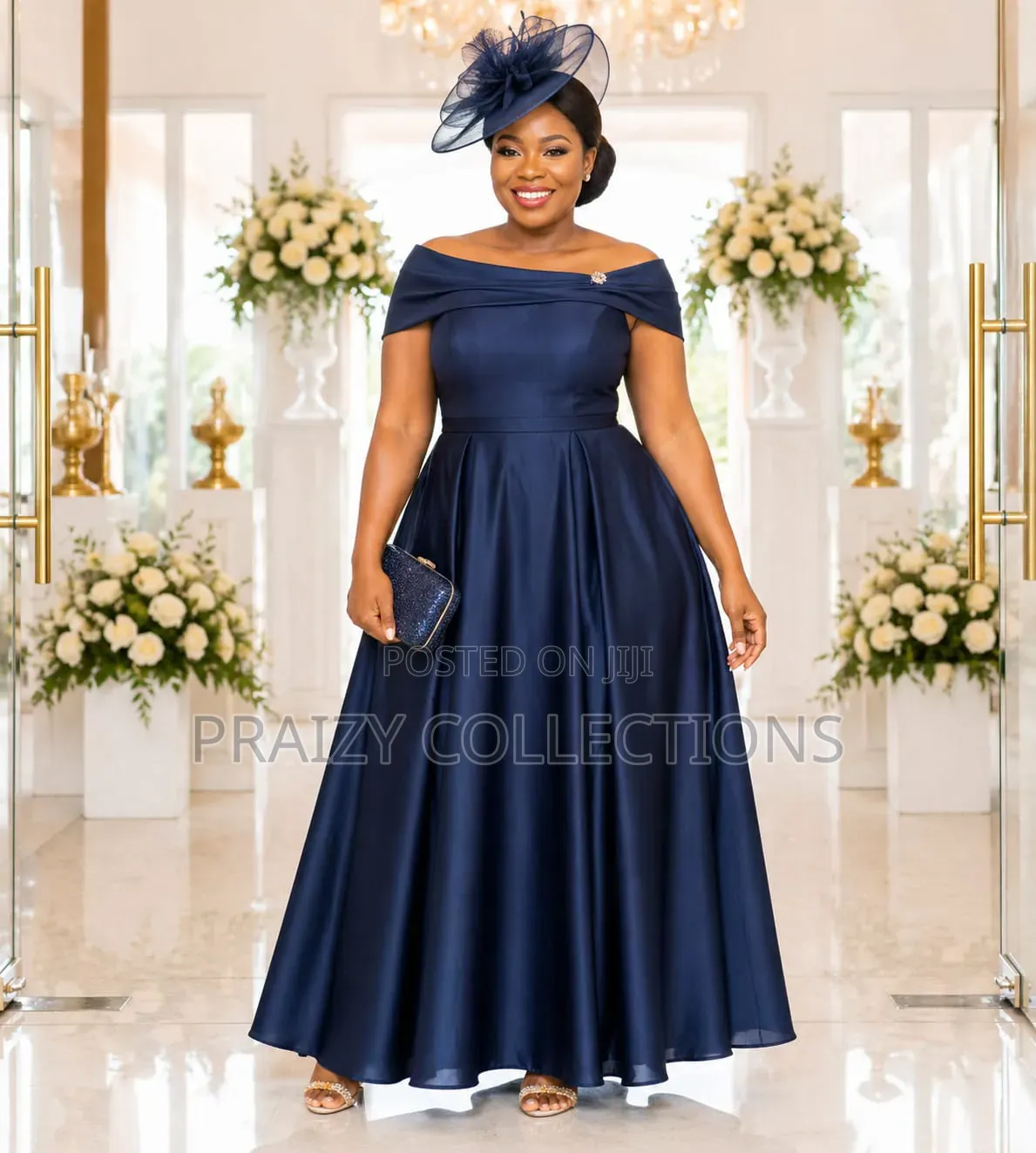 Classic Satin Maxi Dress
