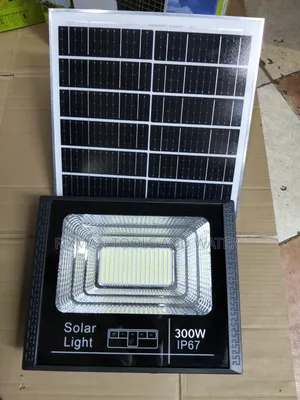 High Quality Solar Flood Light Ip 67 300 Watts With Panel and Sensor