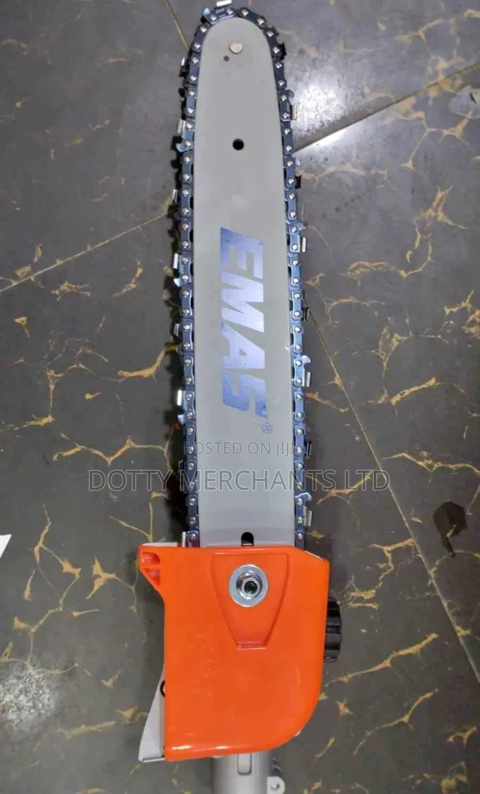 Chain Blade Attachment to Brush Cutter