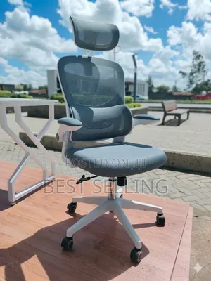 Modern Grey Office Chair