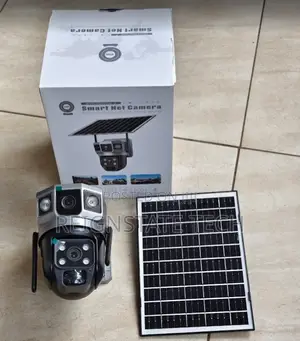 V380 Pro Wifi Dual Lens Solar Powered PTZ Camera