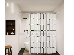 A Piece Measuresuring 180cm by 200cm of Shower Curtains