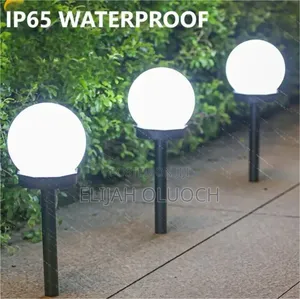 3pcs Waterproof Led Ball Light Lamp Solar Power Outdoor Garden Path