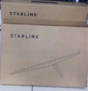 This Is a Starlink Standard Kit (Gen 3) Satellite Internet System Box.