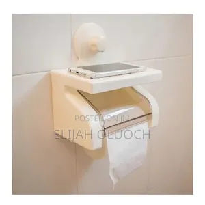 Tissue Paper Holder With Suction*
Colours: White