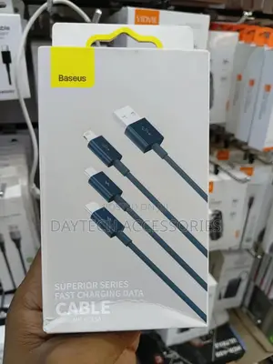 Baseus Superior Series 3-in-1 Fast Charging Data Cable