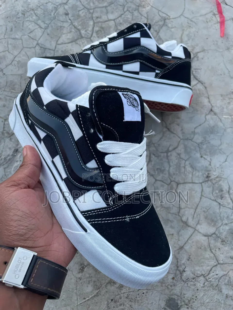 Customized Vans Knu Old Skool Sneakers