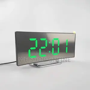 Curved Digital Clock